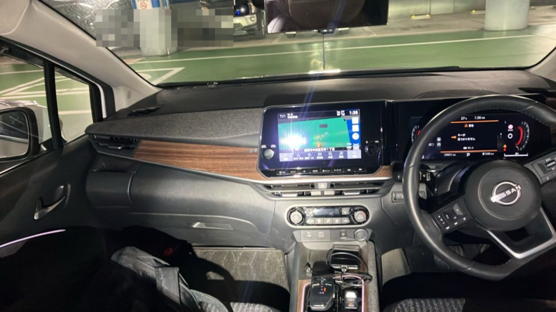 内装インパネ全体