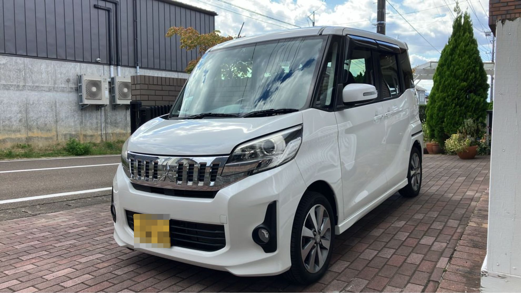 三菱 ｅＫスペースカスタムの売買実績画像