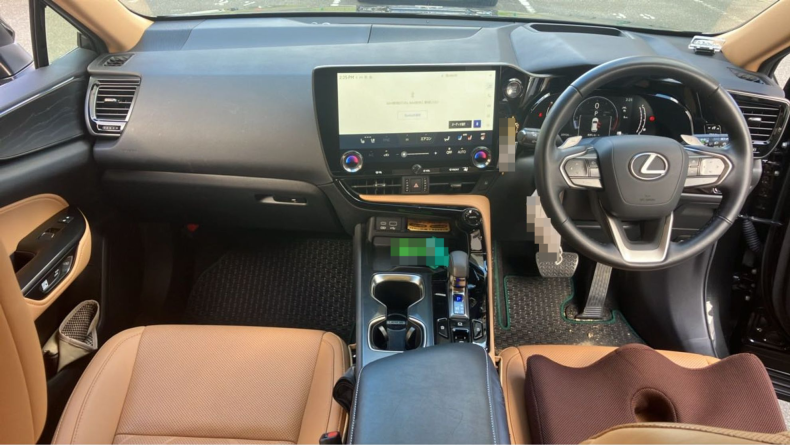 内装インパネ全体