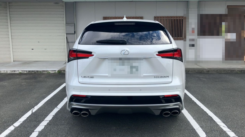 外装後方