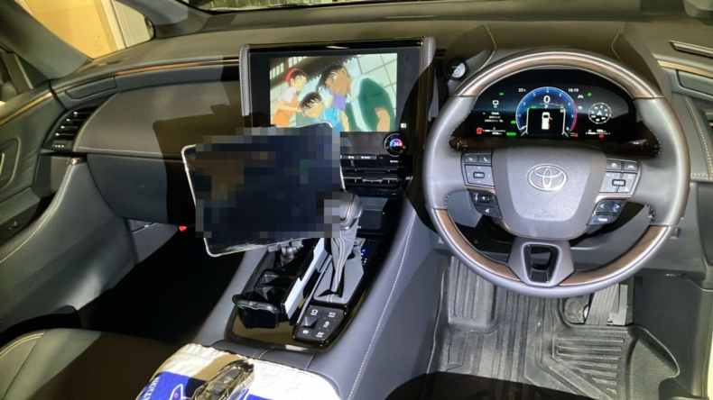 内装インパネ全体