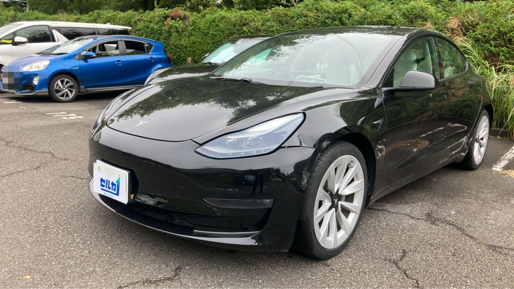 テスラ モデル３の売買実績画像