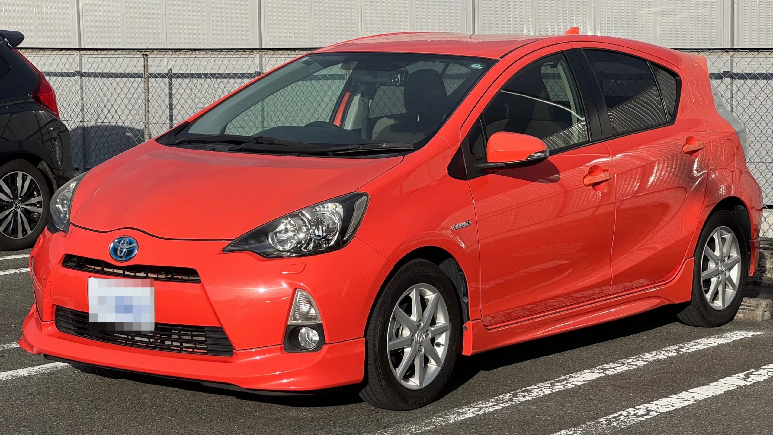 トヨタ アクアの売買実績画像