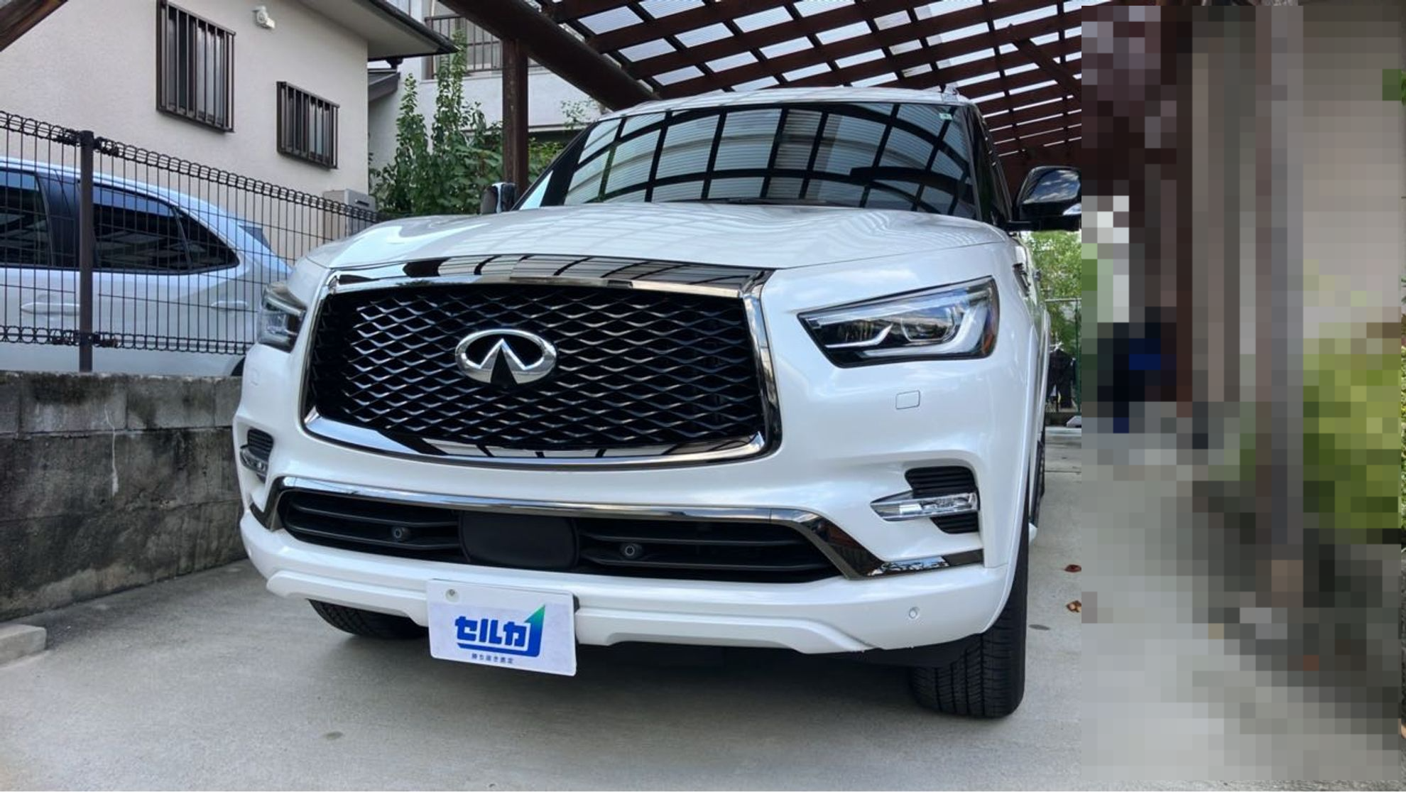 インフィニティ ＱＸ８０の売買実績画像
