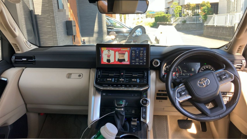 内装インパネ全体