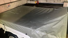 内装後方シート