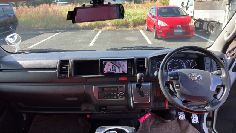 内装インパネ全体