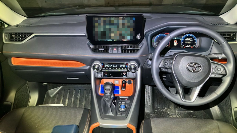 内装インパネ全体