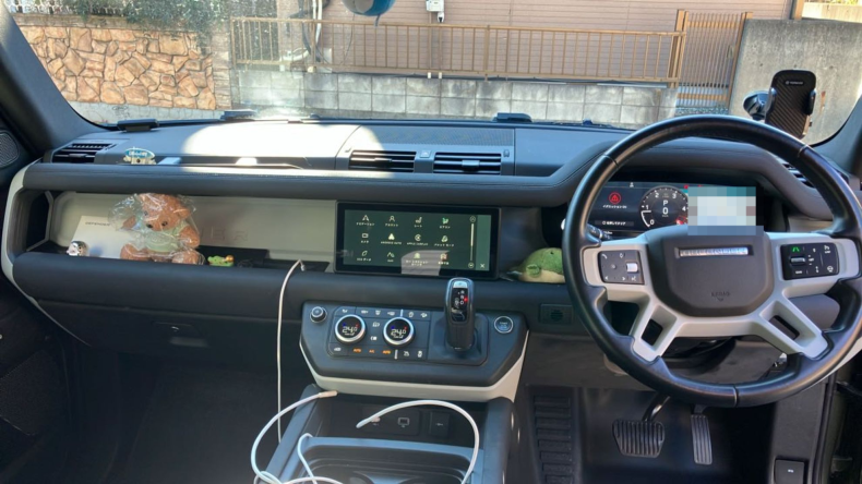 内装インパネ全体