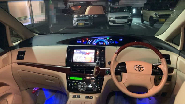 内装インパネ全体