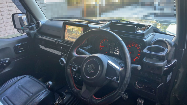 内装インパネ全体