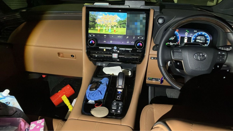 内装インパネ全体