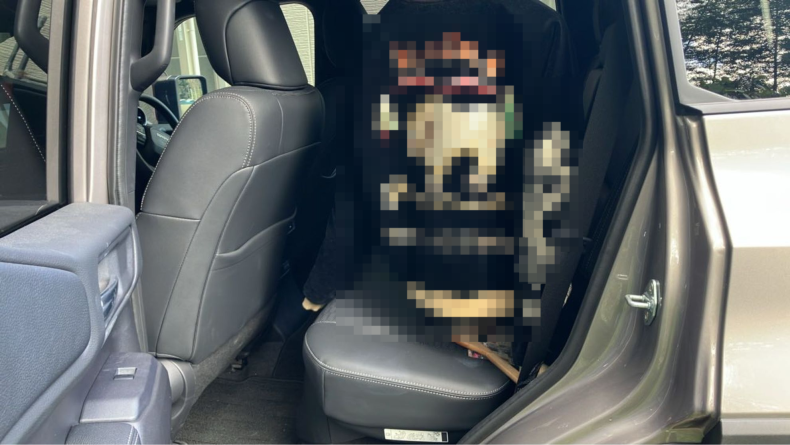 内装後方シート