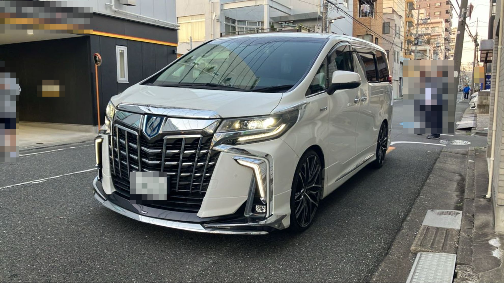 トヨタ アルファードハイブリッドの売買実績画像