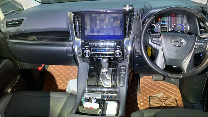 内装インパネ全体