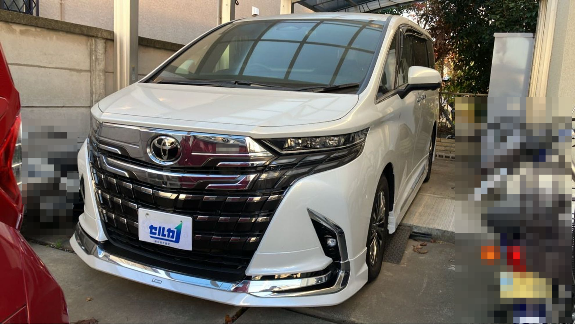 トヨタ アルファードハイブリッドの売買実績画像