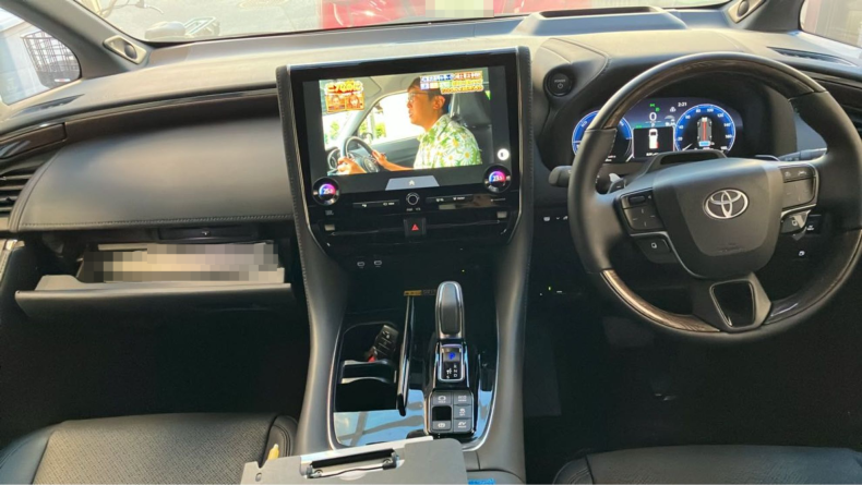 内装インパネ全体