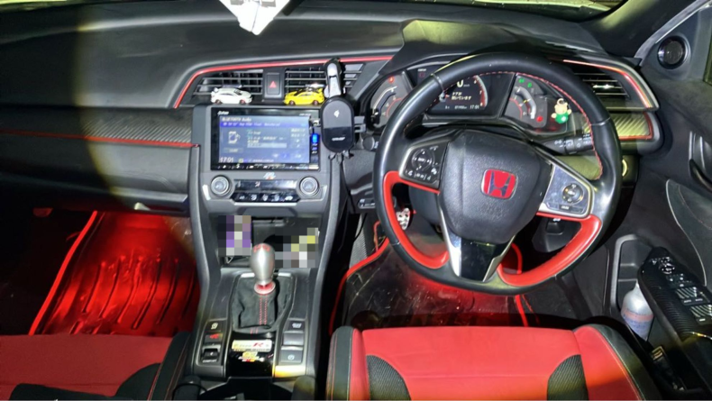 内装インパネ全体