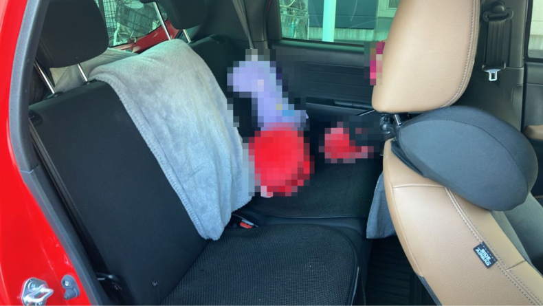 内装後方シート