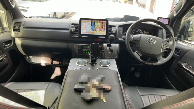 内装インパネ全体