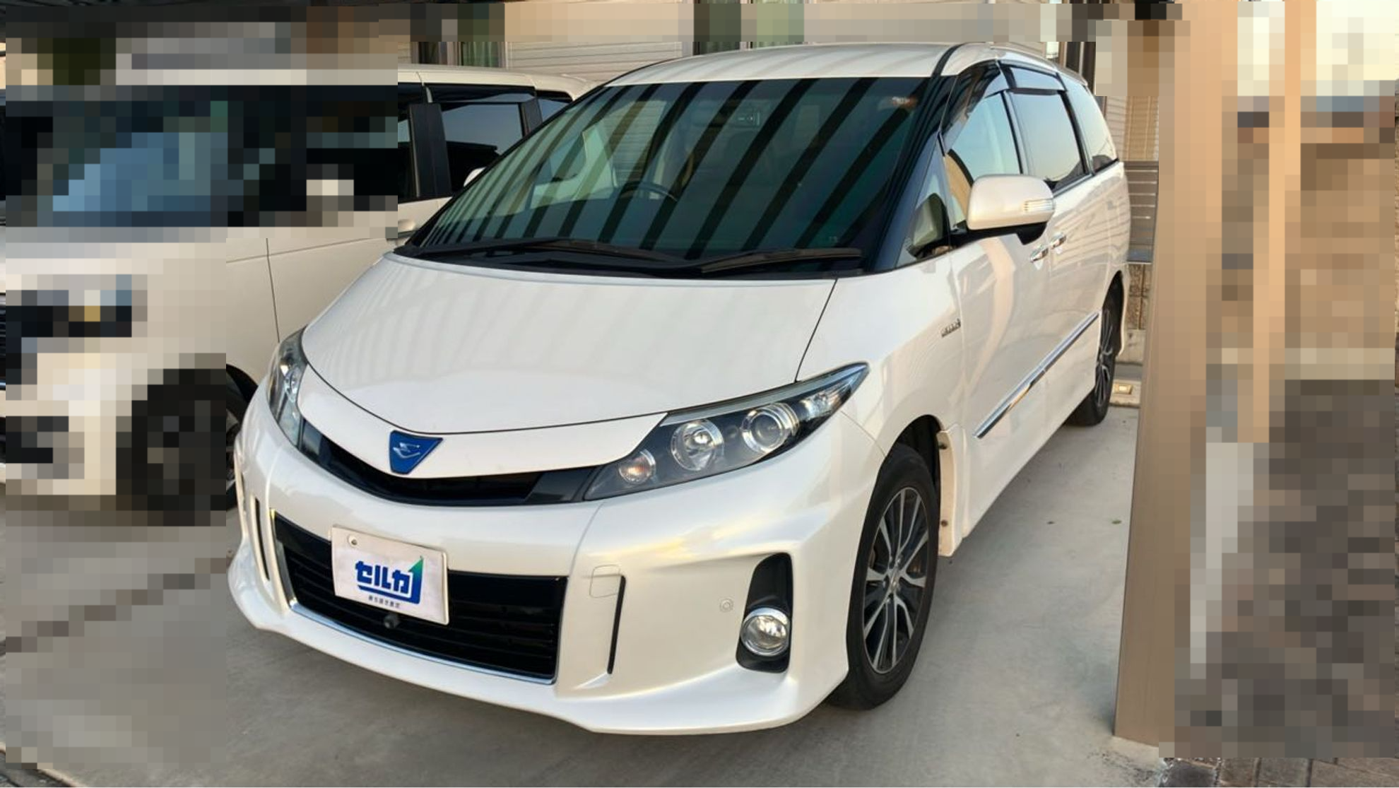 トヨタ エスティマハイブリッドの売買実績画像