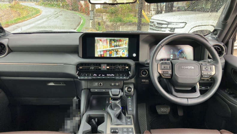 内装インパネ全体