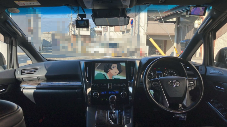 内装インパネ全体