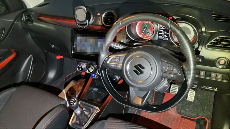 内装インパネ全体