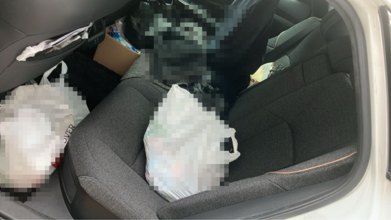 内装後方シート