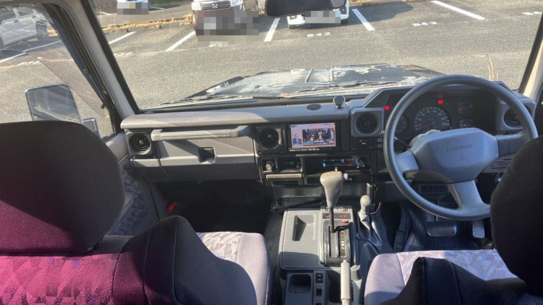 内装インパネ全体