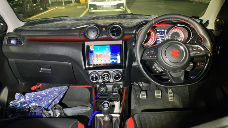 内装インパネ全体