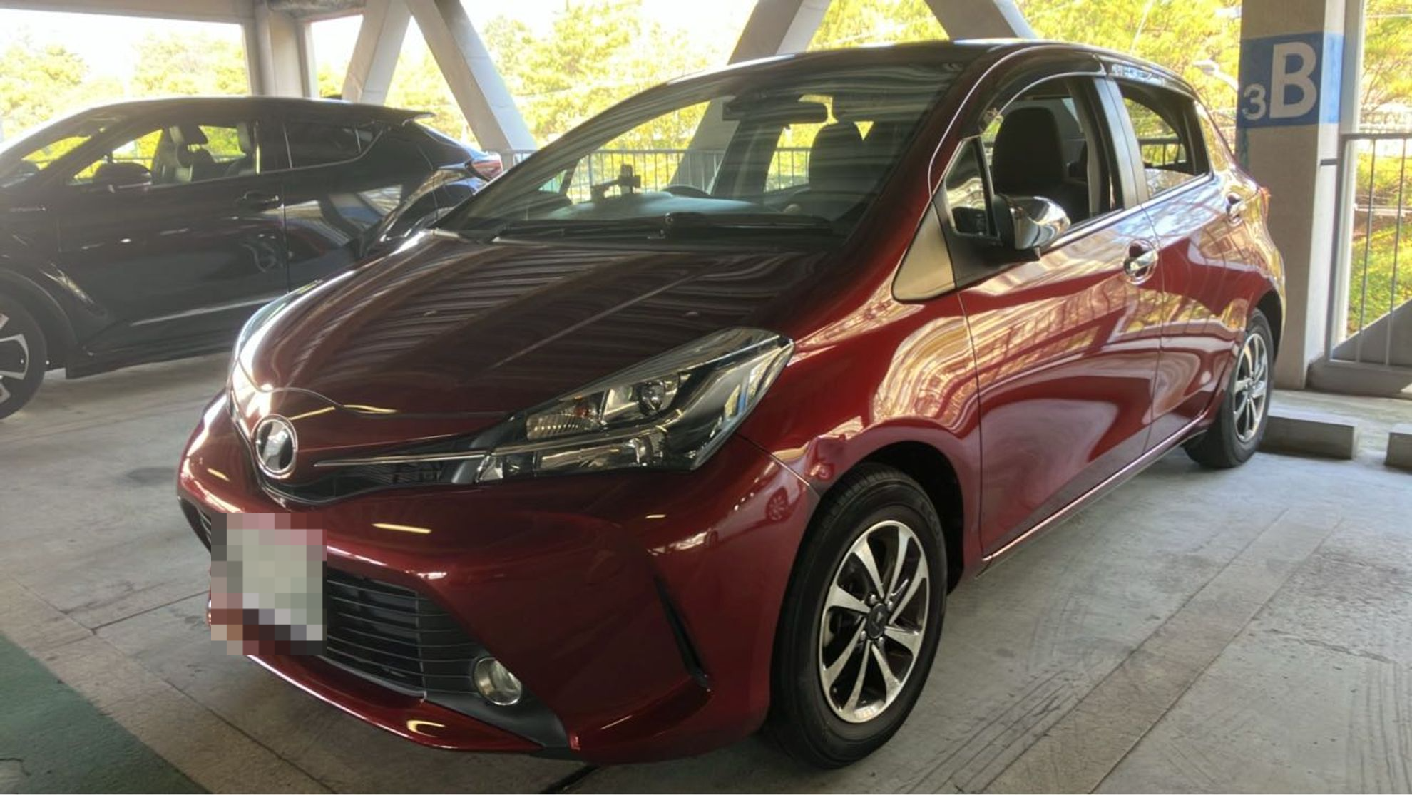 トヨタ ヴィッツの売買実績画像