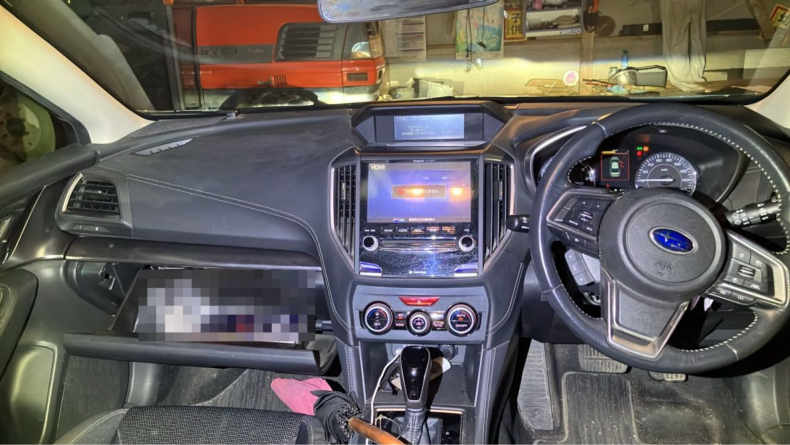 内装インパネ全体