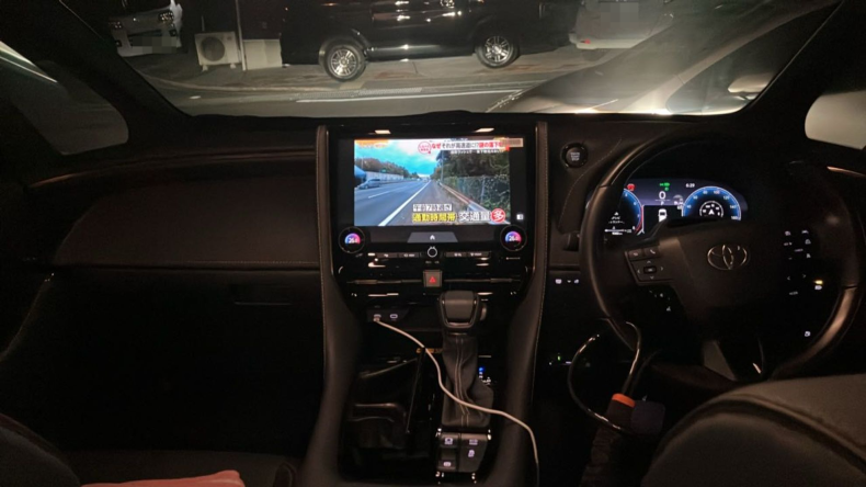 内装インパネ全体