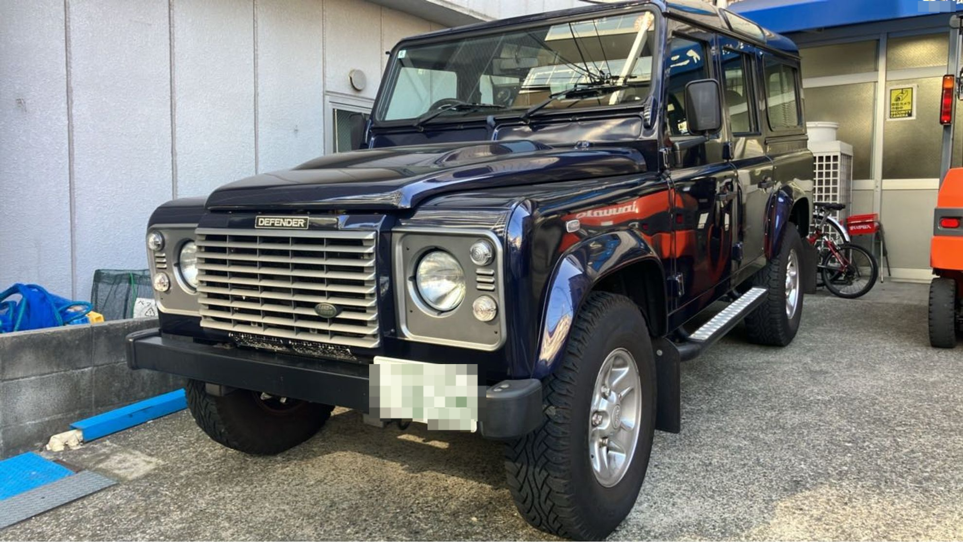 ランドローバー ディフェンダーの売買実績画像