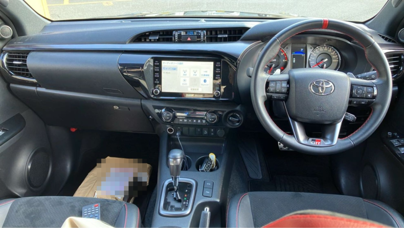 内装インパネ全体