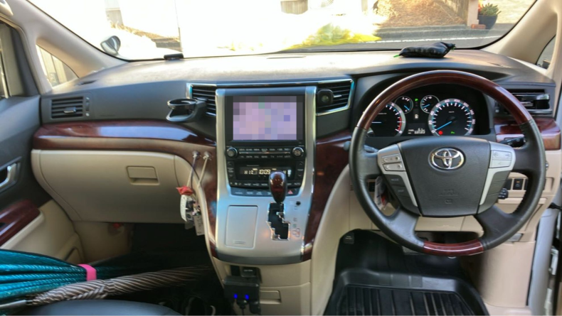 内装インパネ全体