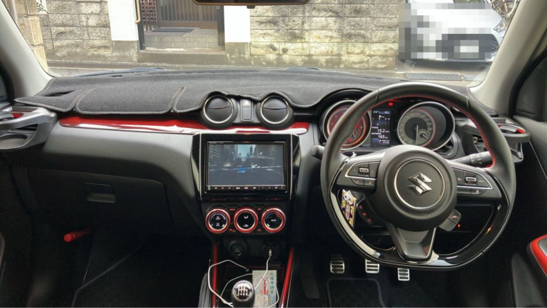 内装インパネ全体