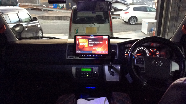 内装インパネ全体