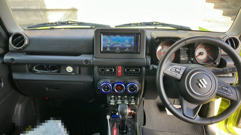 内装インパネ全体