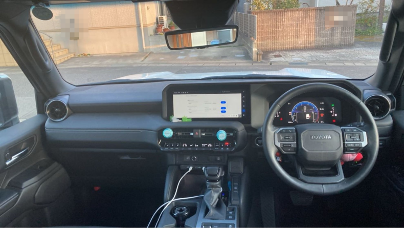 内装インパネ全体