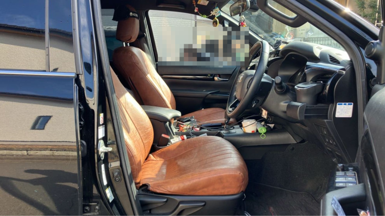 内装前方シート