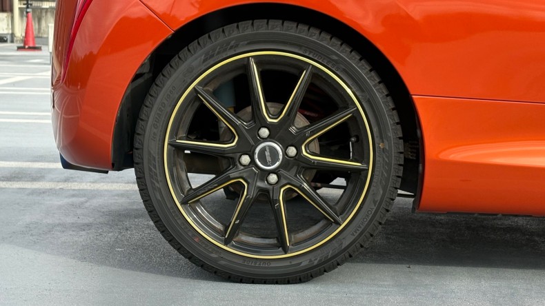 タイヤホイール後