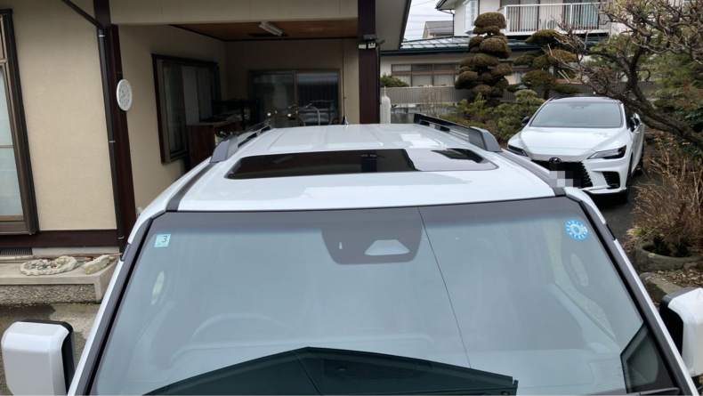 正面ルーフ