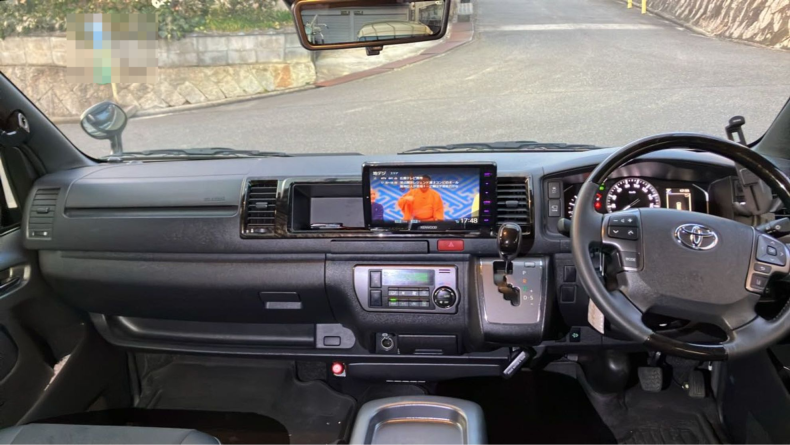 内装インパネ全体