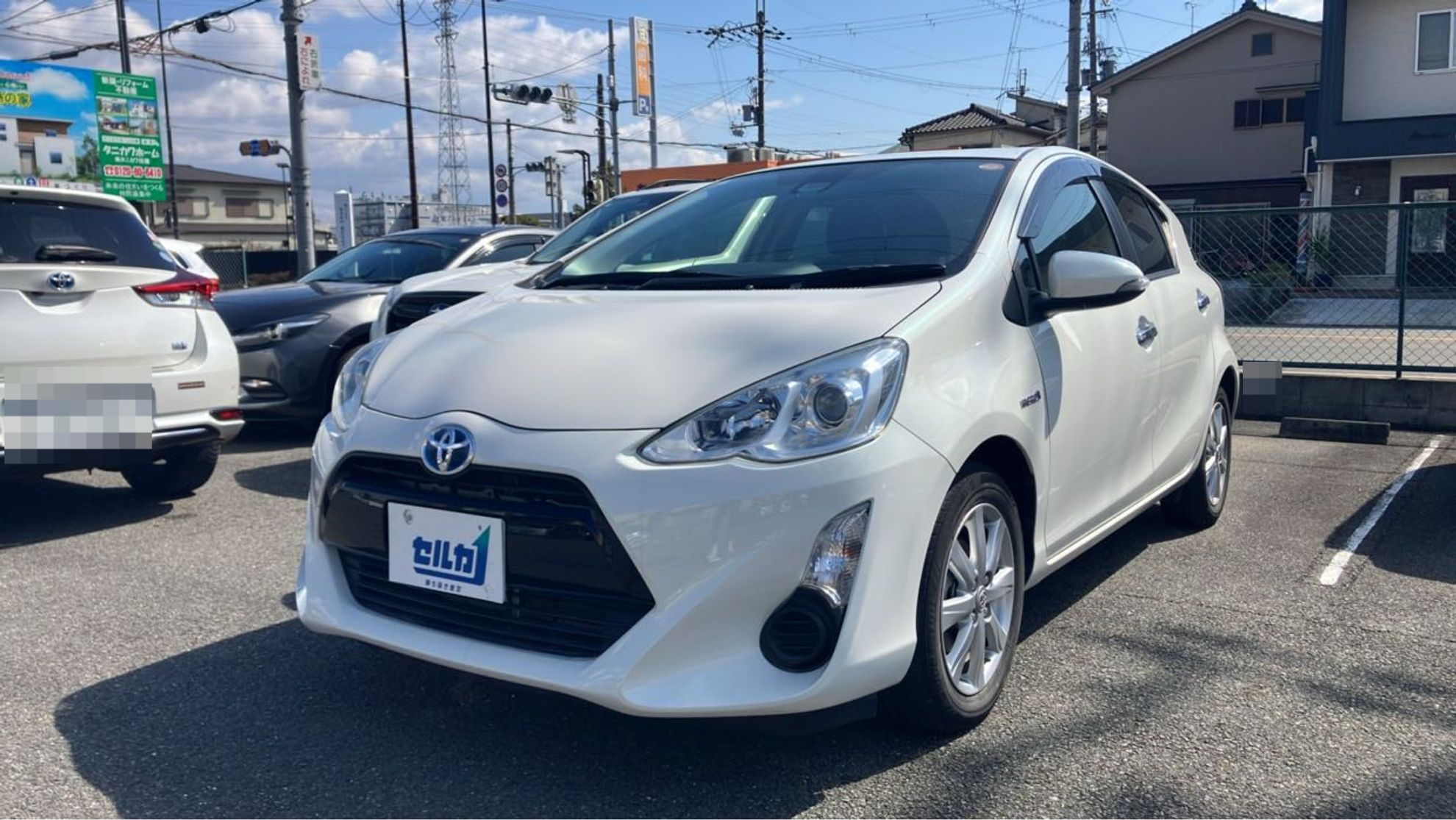 トヨタ アクアの売買実績画像