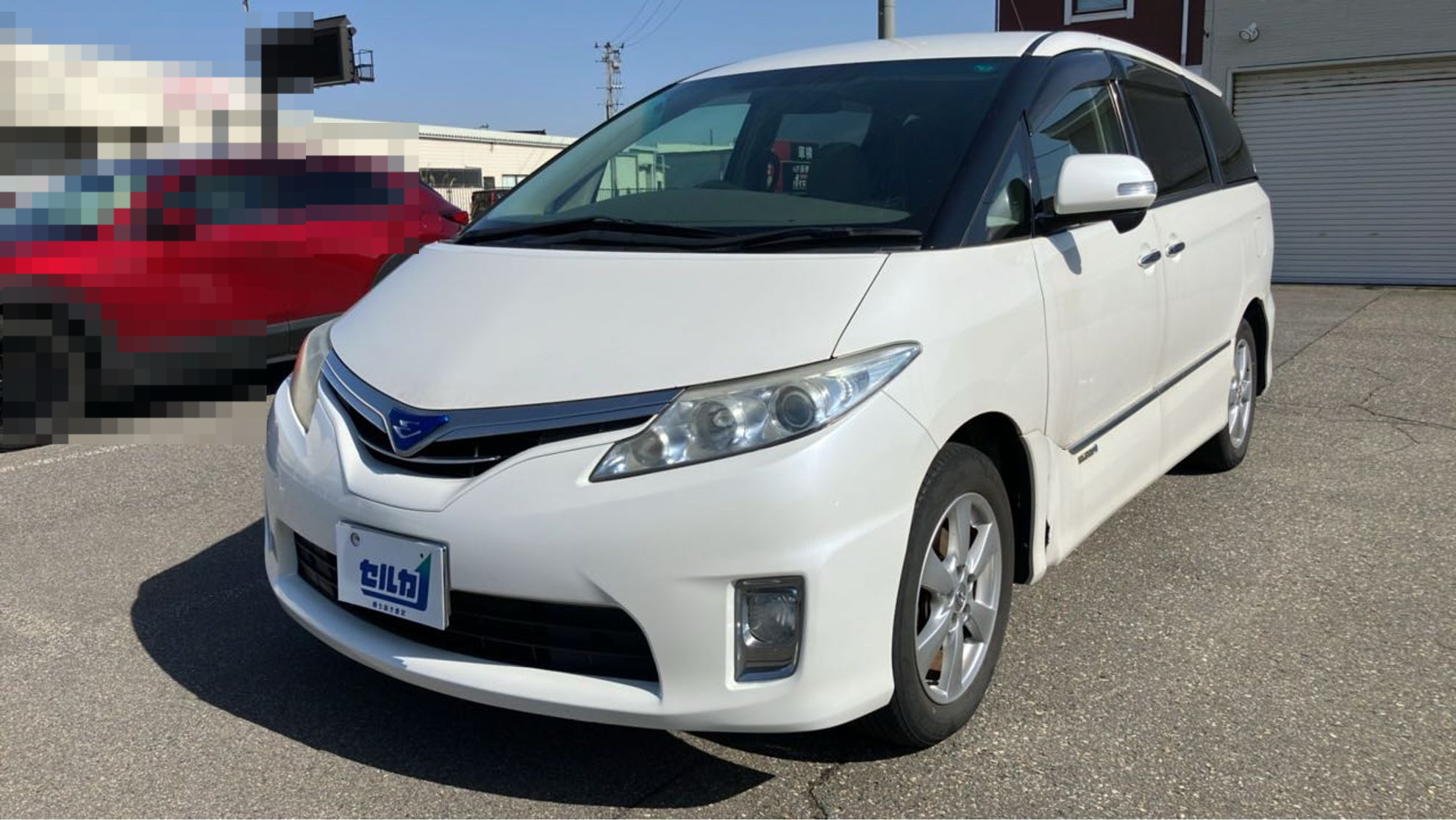 トヨタ エスティマハイブリッドの売買実績画像