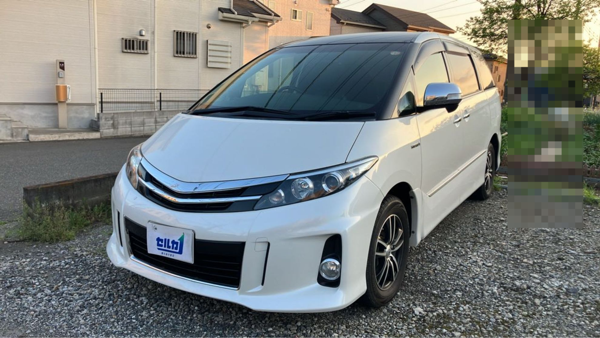 トヨタ エスティマハイブリッドの売買実績画像