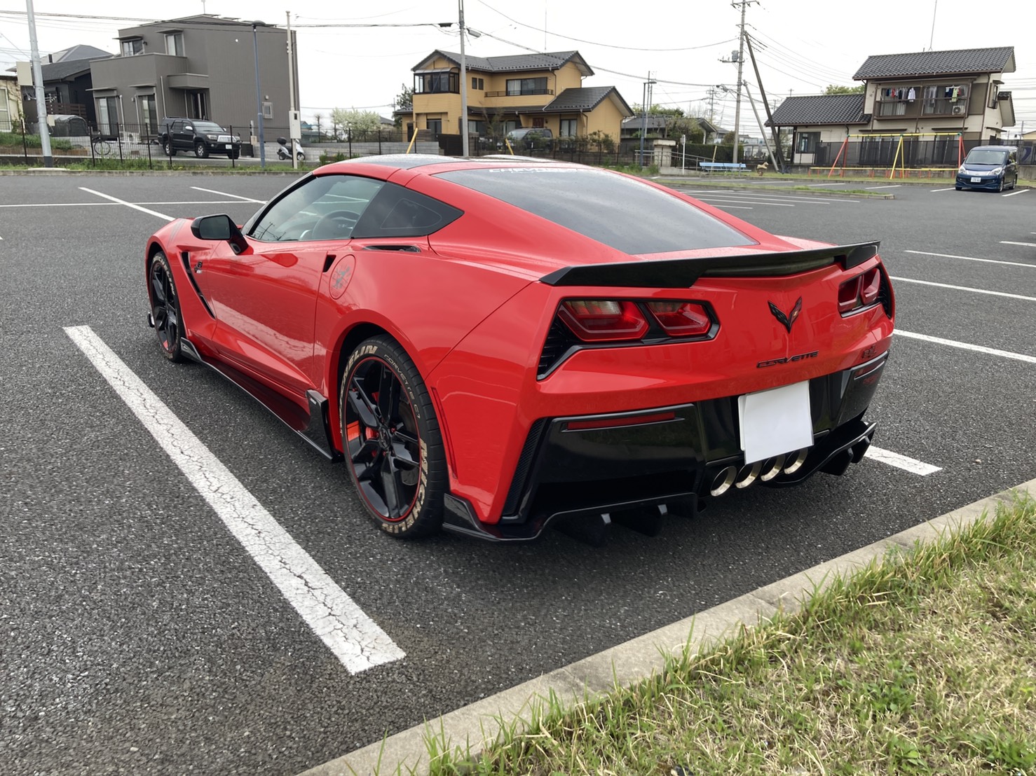外装左後方