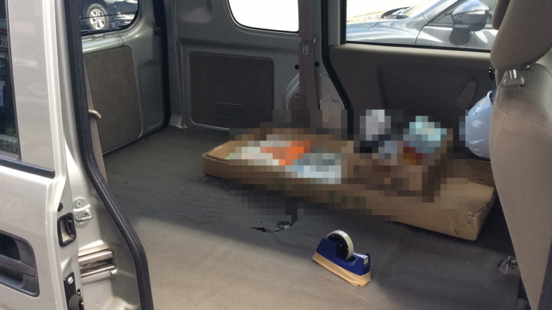 内装後方シート